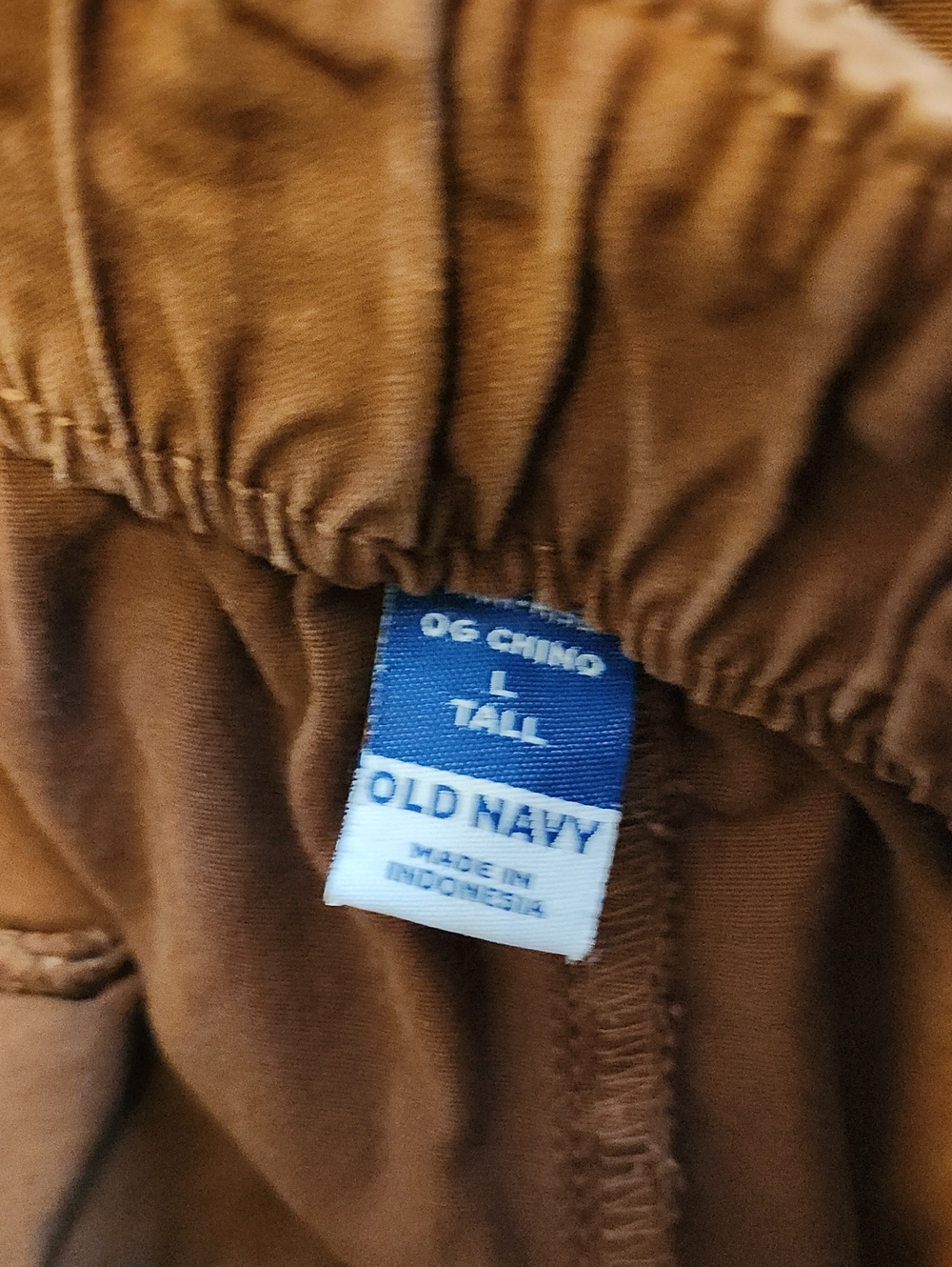 Old Navy High Rise OG Chino Ankle Pants Brown - Picture 5 of 5
